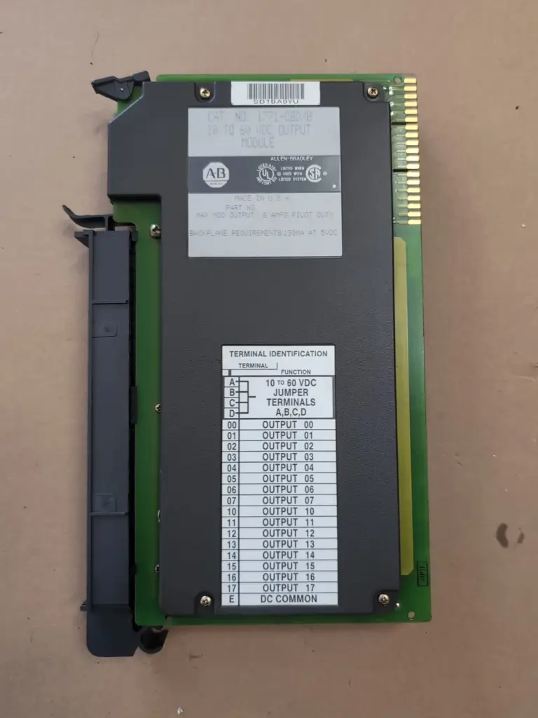 USED Allen-Bradley 1771-OBD 10-60 VDC Output Module(2)