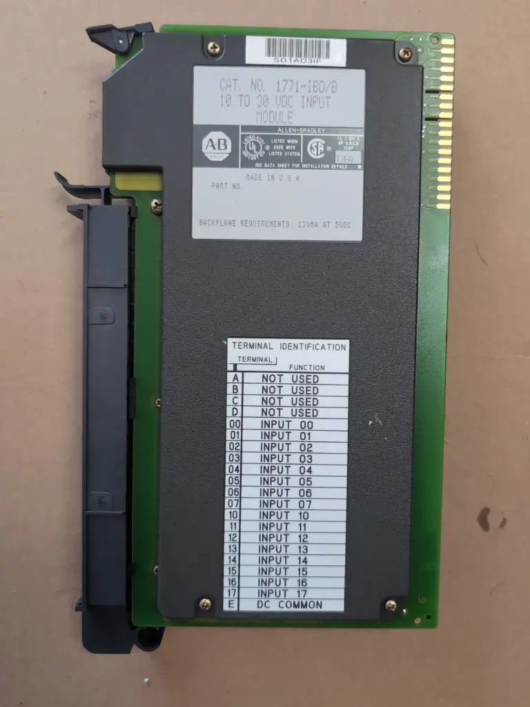 USED Allen Bradley 1771-ibo/B 10-30 Vdc Input Module(2)