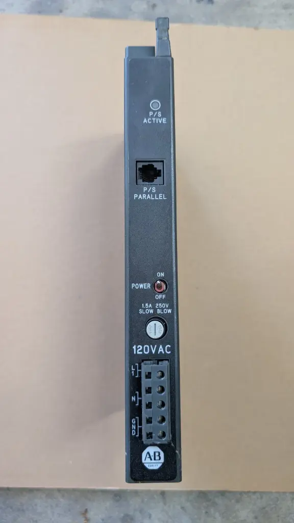 USED Allen Bradley 1771-P4S Power Supply Module, Series B, 120VAC